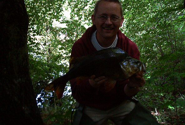 Storfanger med specimen aborre på 2,55 kg.
